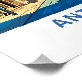 Antwerpen Belgien Travel Print Poster (Ecke)