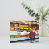Antwerpen, Fast Food, belgischer Stil, Postkarte (Stehend Vorderseite)