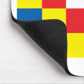 Antwerpen-Flagge Mousepad (Ecke)