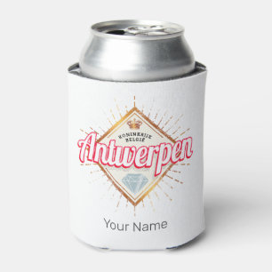 Antwerpen Flandern Belgien Retro Vintage Souvenir Dosenkühler