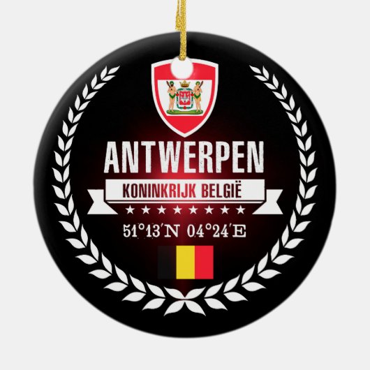 Antwerpen Keramikornament (Hinten)