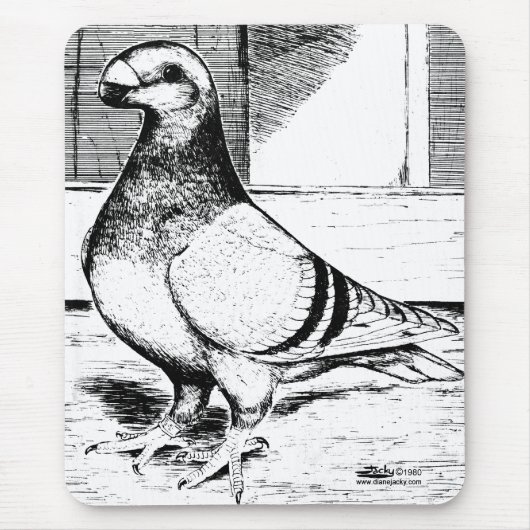 Antwerpen Long Faced 1980 Mousepad (Vorne)
