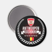 Antwerpen Magnet (Vorderseite/Rückseite)