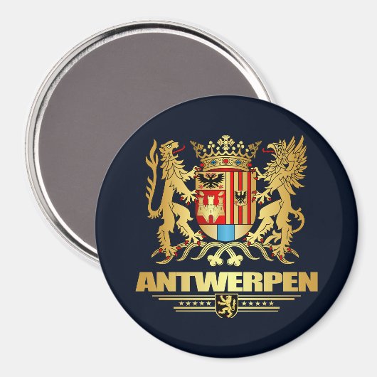 Antwerpen Magnet (Vorderseite/Rückseite)