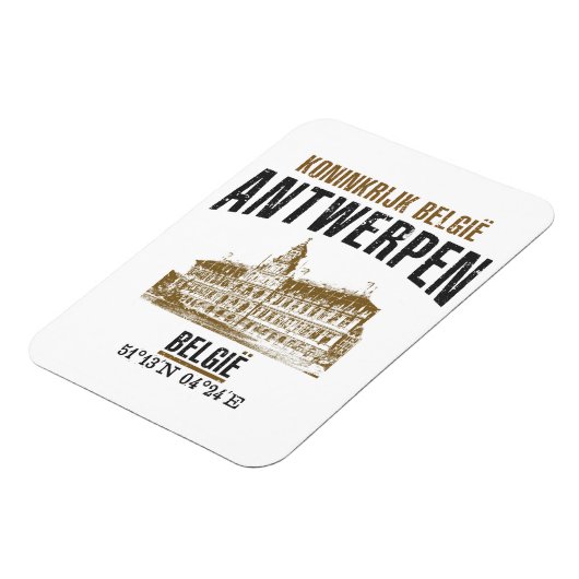 Antwerpen Magnet (Linke Seite)