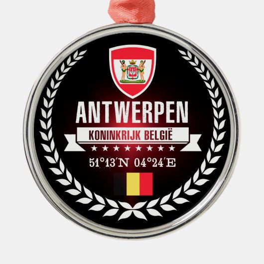 Antwerpen Ornament Aus Metall (Vorne)