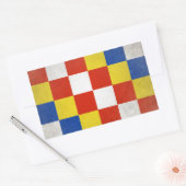 Antwerpen Rechteckiger Aufkleber (Umschlag)