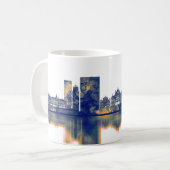 Antwerpen Skyline Kaffeetasse (Vorderseite Links)