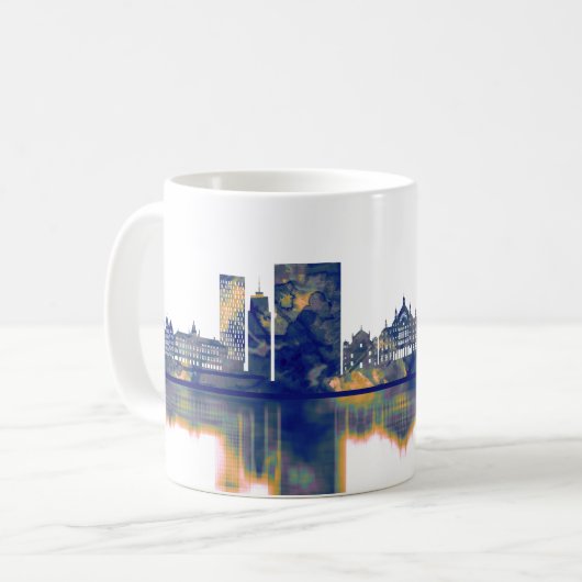 Antwerpen Skyline Kaffeetasse (Vorderseite Links)