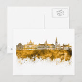 Antwerpen Skyline Postkarte (Vorne/Hinten)