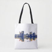 Antwerpen Skyline Tasche (Vorderseite)