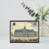 Antwerpener Rathaus Postkarte (Stehend Vorderseite)