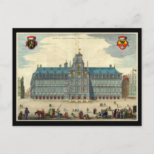 Antwerpener Rathaus Postkarte