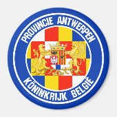 Antwerpener RundEmblem Magnet (Vorne)