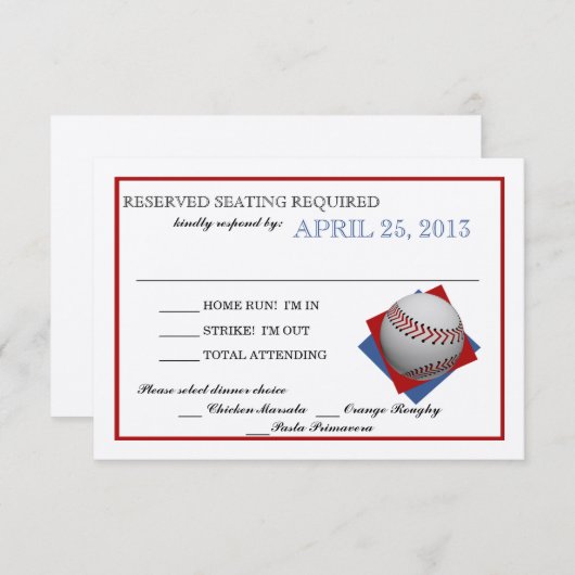 Antwort auf Baseball-Felt-Papier (Vorne/Hinten)