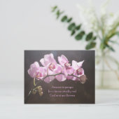 Antwort auf das Gebet Postkarte (Stehend Vorderseite)