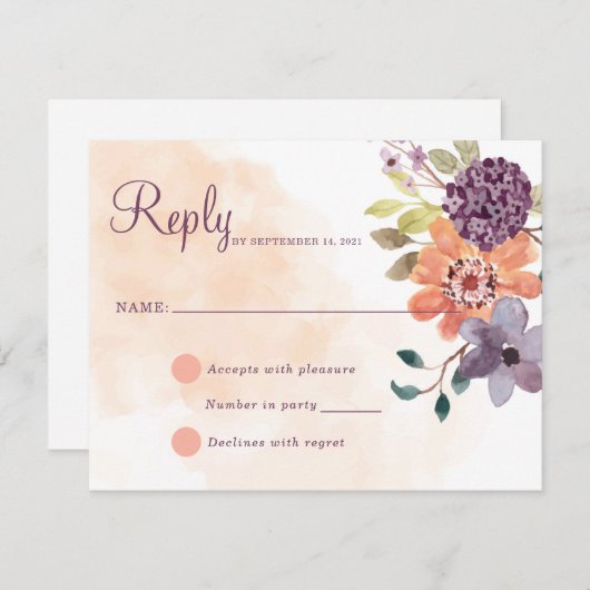 Antwort auf den lila und orangefarbenen Fall (Vorne/Hinten)