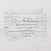 Antwort auf die Bestimmung des Strandes/RSVP-Karte Begleitkarte (Vorne/Hinten)