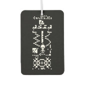 Antwort auf die binäre Meldung von Arecibo Autolufterfrischer (Vorderseite)