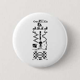 Antwort auf die binäre Meldung von Arecibo Button