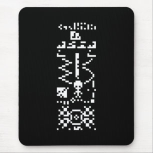 Antwort auf die binäre Meldung von Arecibo Mousepad