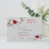 Antwort auf die botanische Blume mit rot-weißer Me (Stehend Vorderseite)