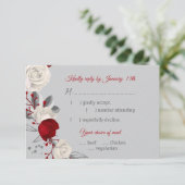 Antwort auf die botanische Blume mit rot-weißer Me (Stehend Vorderseite)