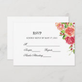 Antwort auf die Hochzeitsfeiern in Rosa und Pfirsi (Vorne/Hinten)