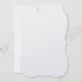 Antwort auf Gebete Einladung Hochzeit (Rückseite)