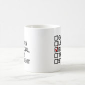 ANTWORT BISEXUAL -.png Kaffeetasse (Mittel)