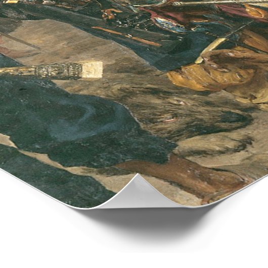 Antwort der Kosaken Poster (Ecke)