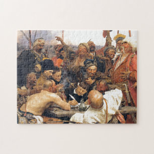 Antwort der ukrainischen Kosaky/Kosaken von Repin Puzzle