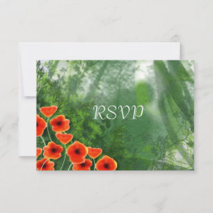 Antwort für Poppies Hochzeitsempfang Einladung