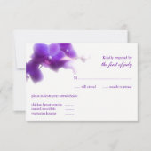 Antwort-Karte für Hochzeiten RSVP Karte (Vorderseite)