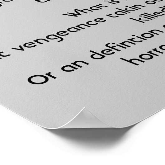 Antwort Poster (Ecke)