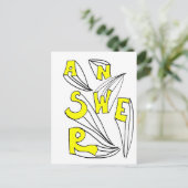 ANTWORT POSTKARTE (Stehend Vorderseite)