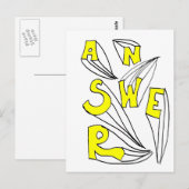 ANTWORT POSTKARTE (Vorne/Hinten)