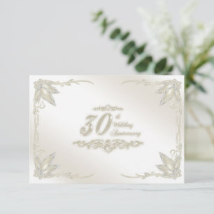 Antwort zur 30. Hochzeitstag-Feier Einladung