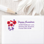 Antwortadressen von Slim Graphic floral poppies (Insitu)