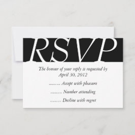 Antworten auf Schwarz-Weiß-Ereignisse, UAWG oder A RSVP Karte