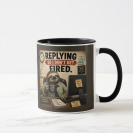 Antworten, damit ich nicht gefeuert werde – Lustig Tasse