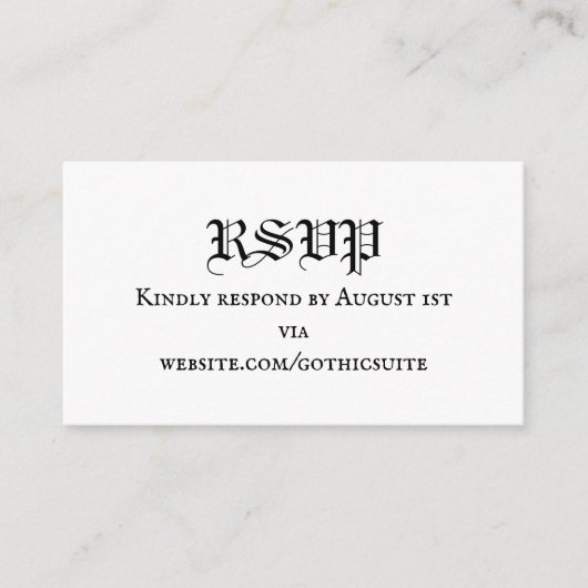 Antwortkarte Begleitkarte (Vorderseite)