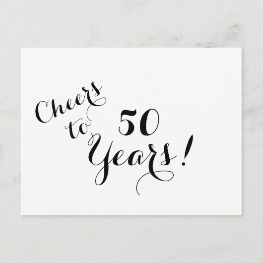 Antwortkarte Einladungspostkarte (Vorderseite)