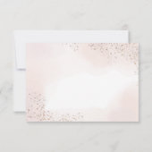 Antwortkarte für die Touch leeren RSVP Karte (Rückseite)