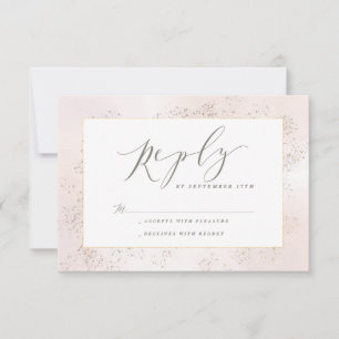 Antwortkarte für die Touch leeren RSVP Karte