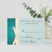 Antwortkarte für Freunde der Sammlung RSVP Karte (Stehend Vorderseite)