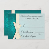 Antwortkarte für Freunde der Sammlung RSVP Karte (Vorne/Hinten)