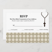 Antwortkarte Heilige Kommune Einladung (Vorne/Hinten)