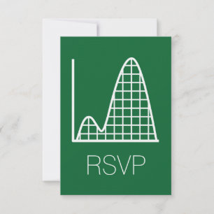 Antwortkarte 'It Adds Up in Green' RSVP Karte