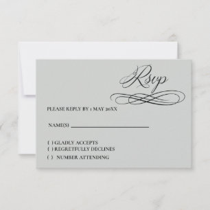 Antwortkarte RSVP Karte